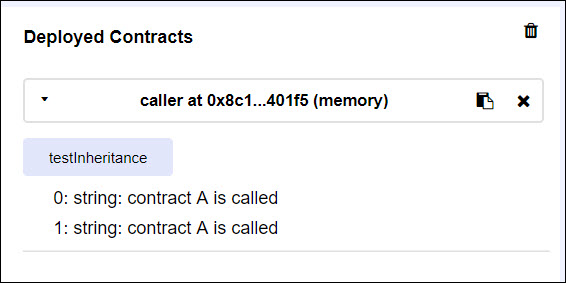 Inheritance In Solidity